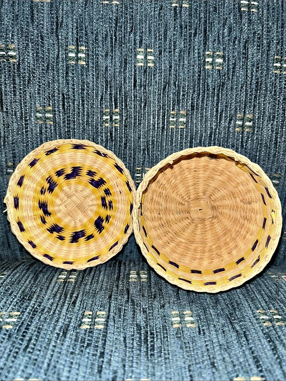 Woven Basket with interior design